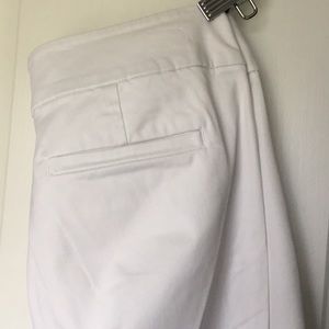 Essential white crop pants